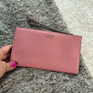Kate Spade Blush Pink Wristlet Clutch